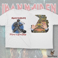 Iron Maiden 1987 Dressed To Kill In Chicago Tour Tshirt