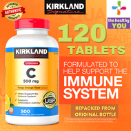 120 Tablets - Kirkland Signature Chewable Vitamin C 500mg