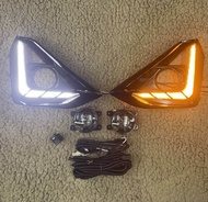 ไฟเดไลท์ Drl Dmax 2024 2025 ตัวสูง และตัวเตี้ย มีไฟหรี่ ไฟเลี้ยว พร้อมไฟตัดหมอก led