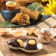 台北遠東香格里拉 招牌熱銷4入組 (五福粽+紫米奶黃粽) 含運