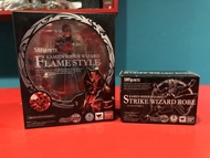 SHF S.H.Figuarts Kamen Rider Wizard Flame Style +Strike Wizard Rob