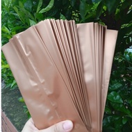50 Rectangular tea bags, aluminum material - 3D vacuum tea bags size 19,5*8,5+8 cm