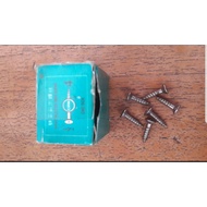 Wood Screw 1/2" inch/ 5/8"/ 3/4" 1 Box /Screw Thread Nail 1cm/ 1.5cm/ 2cm Small Screw 1 cm/ 1.5 cm/ 