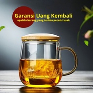 Gelas Cangkir Teh Saring Tea Cup Mug With Infuser