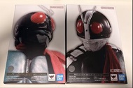 [全新未開，冇啡盒] Shf 真骨雕 櫻島 舊1號 2號 set (Sakurajima Ver - Glorious Showa / VS Shocker)