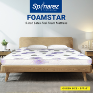 SpinaRez Foam Star Tilam Mattress Queen 5 inch Latex Feel Foam