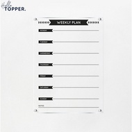 Acrylic Schedule Board Daily Planner | Wall Planner | Schedule Board