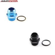A 16An Male To An16 Aluminum Straight Cut Fitting Adapter O-Ring Blue / Black