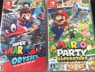 超級馬里奧 Super Mario Odyssey & Mario Party Superstars - Nintendo Switch