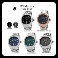 US MASTER Polo Club นาฬิกาผู้ชาย สายสเตนเลส รุ่น USM-220905G *ส่งฟรี*