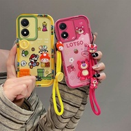 带挂绳手机壳防摔女士款 For Motorola edge 70 fusion+ edge 60 fusion g100 pro g86 power g57 power 60s 60 stylus 6