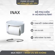 INAX H-AC400V6/BW1 bathroom accessories set made of white ceramic