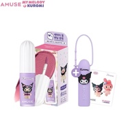 AMUSE Powder Velvet Tint + Tint Keyring + Sticker Set 3items [AMUSE X MY MELODY & KUROMI][Limited St
