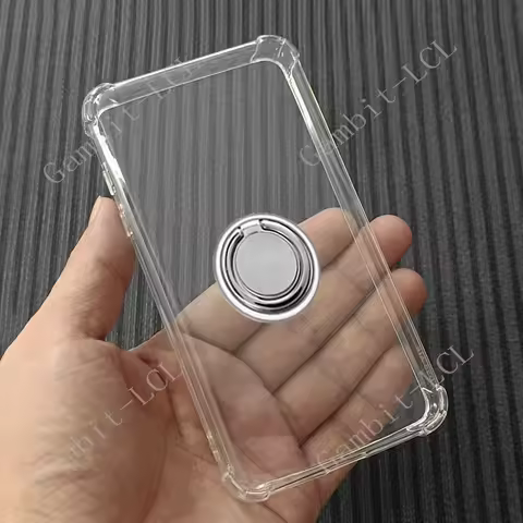 For ZTE U30 Air 5G Pocket WiFi Ring Holder Kickstand Soft TPU Reinforced Corners Camera Protection B