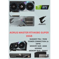 AORUS MASTER RTX4080SUPER 16GB