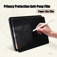 Anti Spy for Samsung Galaxy Tab Active 3 4 Pro Screen Protector Film Privacy Tab A S6 S5E Paper Like Film