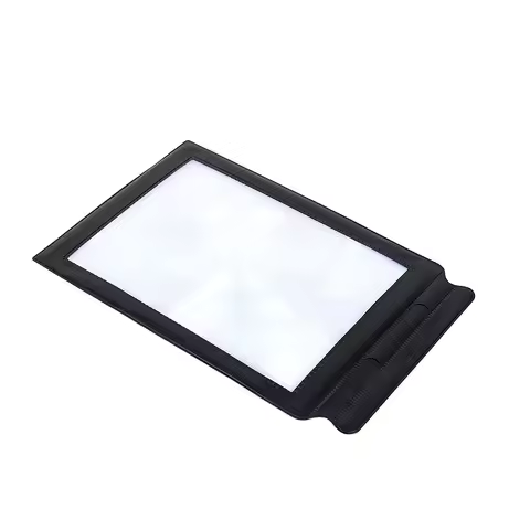 A4 Full Page 3x Magnifier Sheet LARGE Magnifying Glass Book Reading Aid PVC Lens 3x Magnifier Sheet 