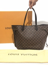 Preloved LV neverfull mm damier2010