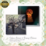 SIGNED Selena Gomez Benny Blanco I Said I Love You First CD with Autographed Art Card
