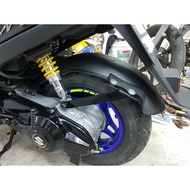 Suzuki V100 pakai Mudguard tayar suzuki VR125 VS125 VS150 ( breket custom sendiri ) magat tayar saha