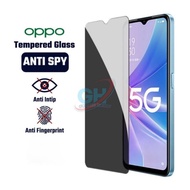 LAYAR Tempered Glass Anti Spy Oppo F1 F1f F1s F1fw F3 F3 Plus F5 F5 Youth F7 Youth F9 F9 Pro F11 F11