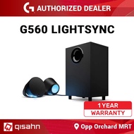 Logitech G560 LIGHTSYNC PC Gaming Speakers with Game Driven RGB Lighting 980-001304