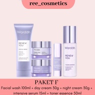 Wardah Renew You Complete Package 1 Set | Wardah Skincare Anti Aging