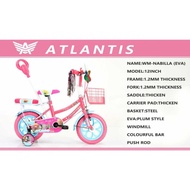 Sepeda Anak Perempuan 12 inch Atlantis Nabila Murah, Sepeda Anak Kecil