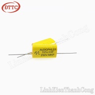 AUDIOPHILER Capacitor 1uF 2.2uF 3.3uF 4.7uF 5.6uF 6.8uF 250V yellow