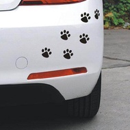 Dog Paw Print Cat Paw Print Puppy Dog Foot Print Car Sticker Car Engine Sticker Waterproof Sticker D