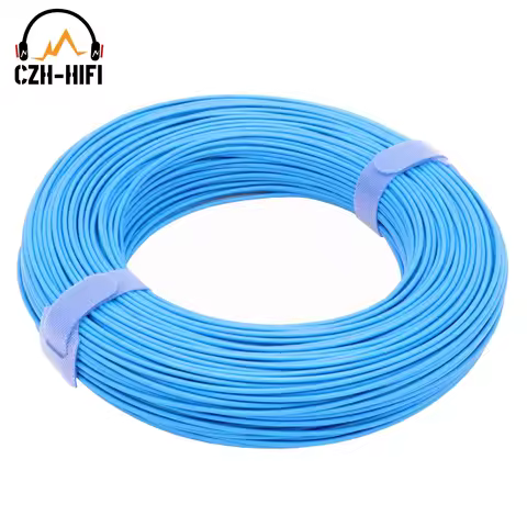 Brand New 1.00mm2 High Purity OCC PTFE Wire Cable Line for Audio Amplifier Speaker Headphone Cable U