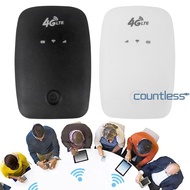 4G LTE Mobile WiFi Router 150Mbps with Sim Card Slot for Home Office Car Travel [countless.sg]