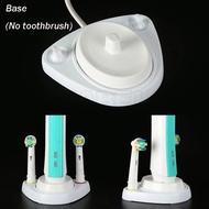 Oral-B Universal Round Head Electric Toothbrush Base Bracket With Charger Hole Toothbrush Head Receiver Bathroom Accessories Organizer