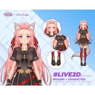 Upgrade Your Streaming with VTuber Live2D Model, Live2D Professional Model, Virtual Streaming Charac