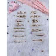 韩版流行珍珠BB发夹 pearl Hair Clip 珍珠发夹