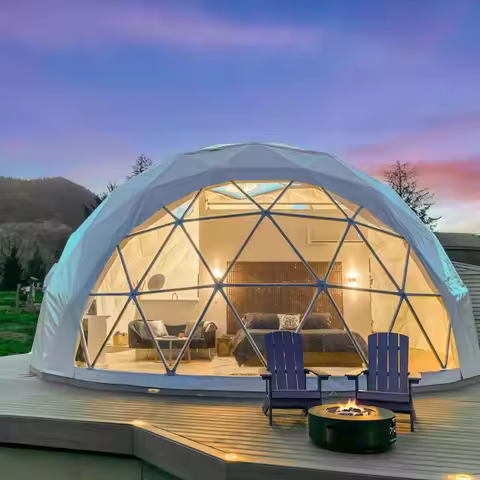 Tents Camping Outdoor Dome Tent Geodesic Dome House for Sale Clear Igloo Glamping Tent