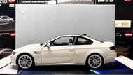 原廠 1:18 BMW M3 Coupe E92 歐牌白馬 KYOSHO京商代工出品，M3最