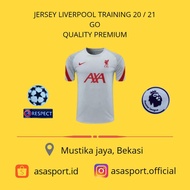 Jersey Bola Liverpool Traning Prematch Putih