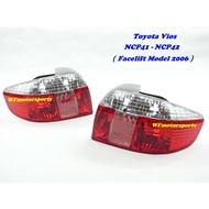 (DEPO) Toyota Vios NCP41 NCP42 Facelift Model 2006 { 3 Bulb Type } Rear Tail Lamp / Tail Light / Lam