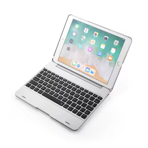 For iPad Air 1 Air 2 Case with Keyboard ABS Wireless For iPad Pro 9.7 Cover Keyboard Case For iPad 5
