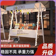 Stall Display Stand Mobile Folding Influencer Stall Customized Wholesale Shed Iron Art Stall Float M