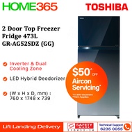 Toshiba 2 Door Top Freezer Fridge 473L GR-AG52SDZ (GG)