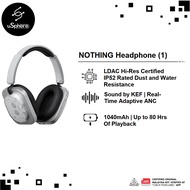 Nothing Headphone (1) | AI-Adaptive Active Noise Cancellation | Nothing Warranty