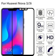 ฟิล์มกระจกนิรภัย Huawei Nova3 / 3i เต็มจอ ติดง่าย