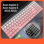 Acer Keyboard Cover Aspire 3 A315-510P A315 A315-24P A515-57 Aspire 5 A515 Aspire 5 15.6'' Soft Silicone Acer Keyboard Protector N22C6 N23C3 2022 S50-54
