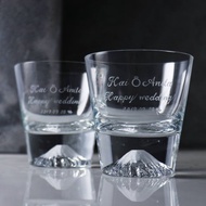 (一對價)【田島硝子】日本富士山杯婚戒結婚對杯 (日本桐箱包裝)