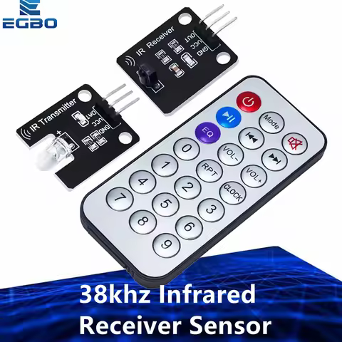 1Set IR Infrared Transmitter Module Ir Digital 38khz Infrared Receiver Sensor Module With Remote Con