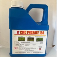 CMC PHOSATE 136 ,RACUN RUMPUT RUMPAI 4LTR*100% ORIGINAL **