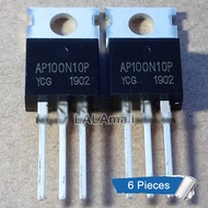 6 chiếc bóng bán dẫn MOSFET kênh N 220 100V/100A ap100n10p chính hãng