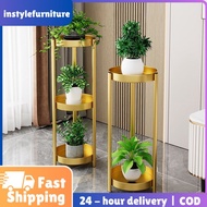 3-Layer Plant Rack Garden Plant Stand Indoor Outdoor Planter Display Plant Stand Indoor Corner